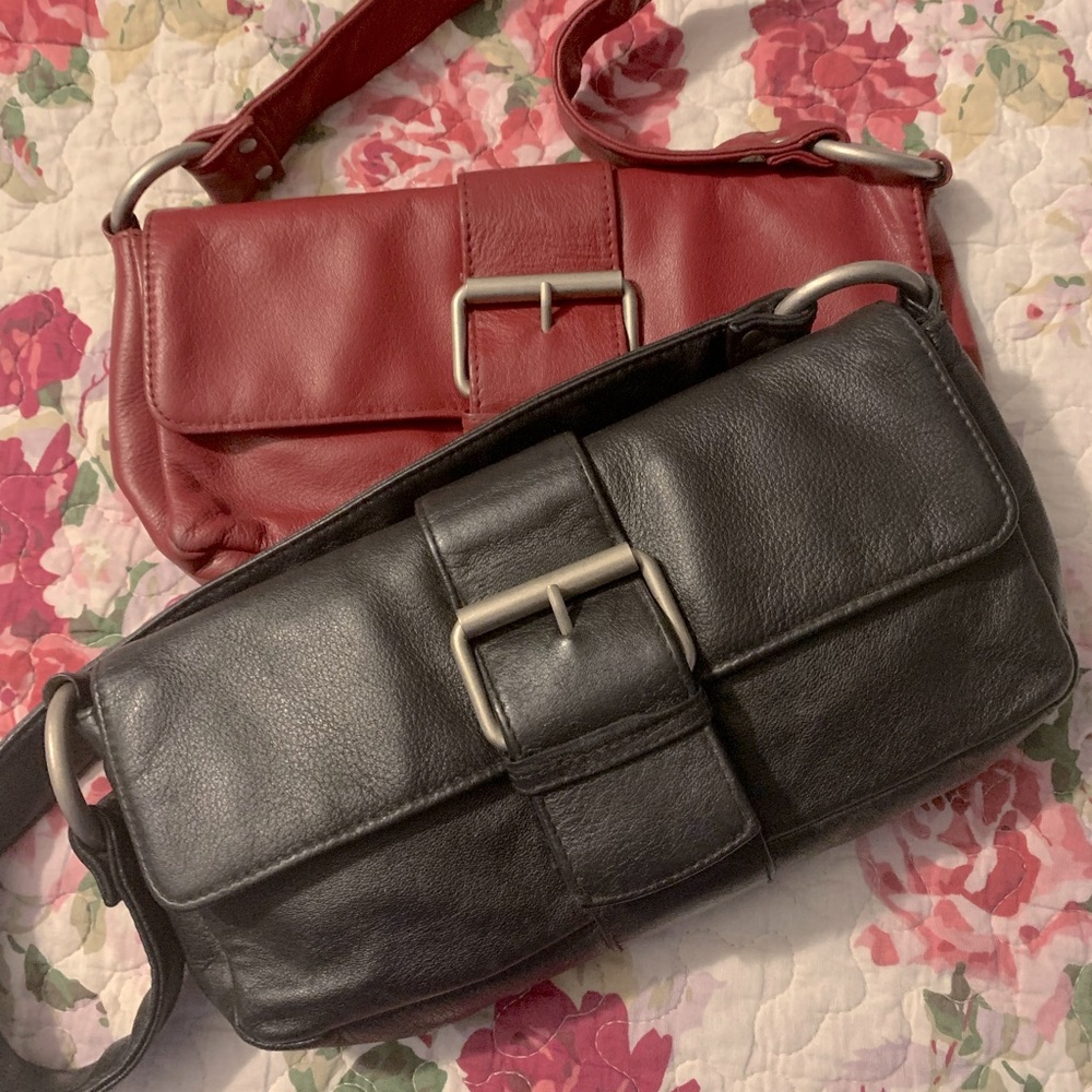 Set of 2 Wilson Leather Handbags